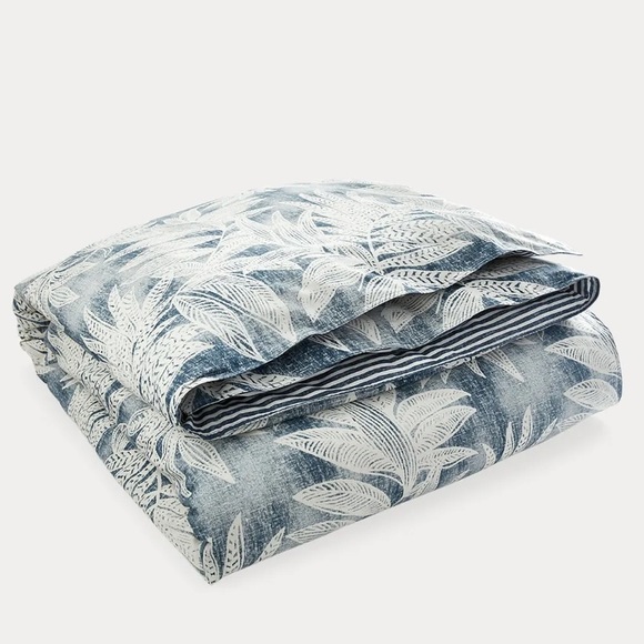 RalphLauren Evan Botanical Palm Comforter Set, Full/Queen - Picture 5 of 8